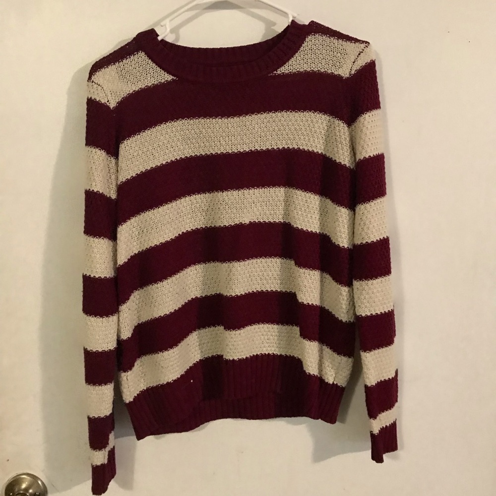 forever 21 striped sweater